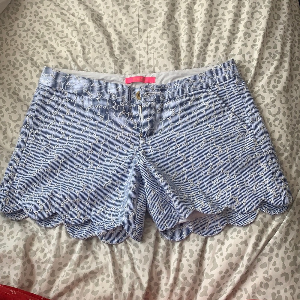 Lilly Pulitzer floral shorts size 4